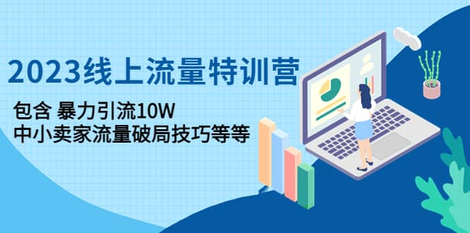 2023线上流量特训营:中小卖家流量破局技巧等等六月网创-网创项目资源站-副业项目-创业项目-搞钱项目六月网创