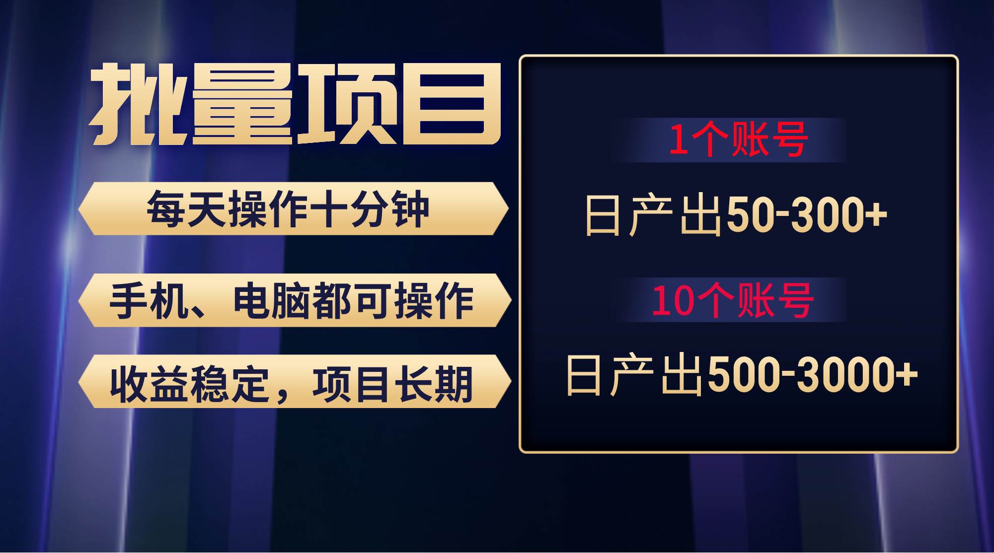 红利项目稳定月入过万，无脑操作好上手，轻松日入300+六月网创-网创项目资源站-副业项目-创业项目-搞钱项目六月网创