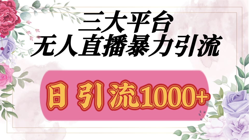 抖音,快手,视频号全平台通用,无人直播引流法,利用图片,模板,整套话术挂机全天支持矩阵操作,无限设备多开,超暴力引流,1000+高质量精准创业粉六月网创-网创项目资源站-副业项目-创业项目-搞钱项目六月网创