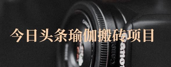 猎人社区·今日头条瑜伽搬砖项目,单号一天几十收入,可以批量操作!六月网创-网创项目资源站-副业项目-创业项目-搞钱项目六月网创