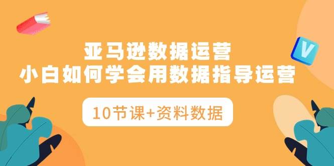 亚马逊数据运营,小白如何学会用数据指导运营(10节课+资料数据)六月网创-网创项目资源站-副业项目-创业项目-搞钱项目六月网创