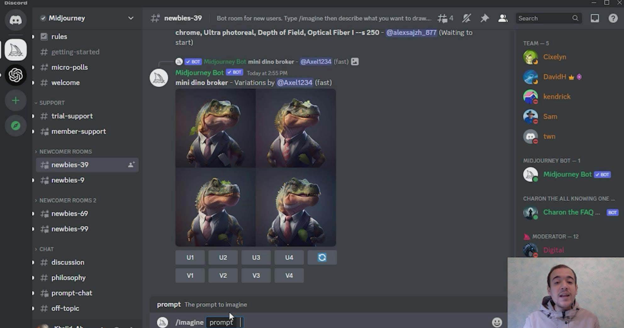 Midjourney 精通教程-使用Midjourney AI创建美丽艺术图像-36节课-中英字幕六月网创-网创项目资源站-副业项目-创业项目-搞钱项目六月网创