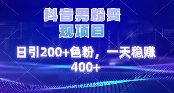 2025最新男粉项目 日引200 轻松月入2w+六月网创-网创项目资源站-副业项目-创业项目-搞钱项目六月网创
