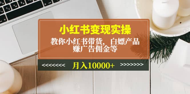 小红书变现实操:教你小红书带货,白嫖产品,赚广告佣金等六月网创-网创项目资源站-副业项目-创业项目-搞钱项目六月网创