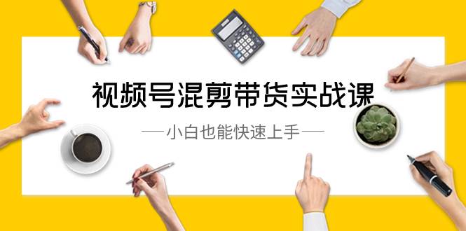 视频号-混剪带货实战课,小白也能快速上手(10节课)六月网创-网创项目资源站-副业项目-创业项目-搞钱项目六月网创